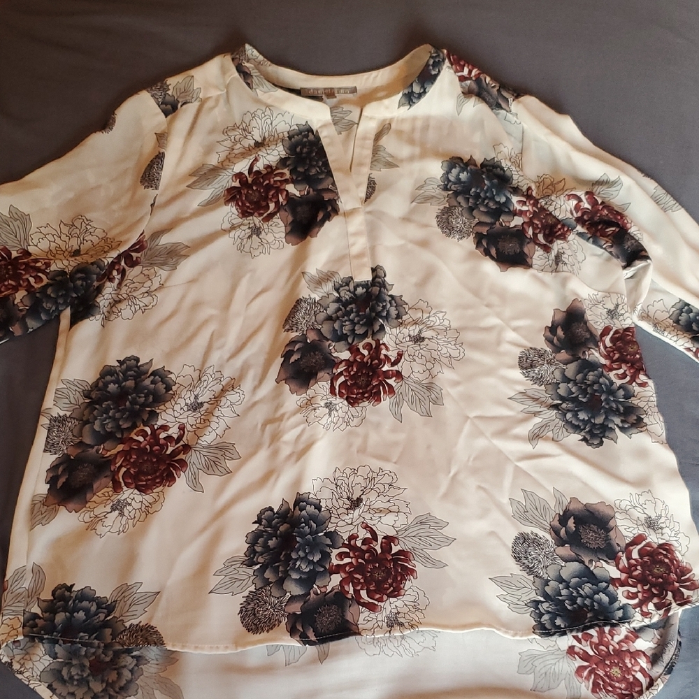 Floral Print Women's Top